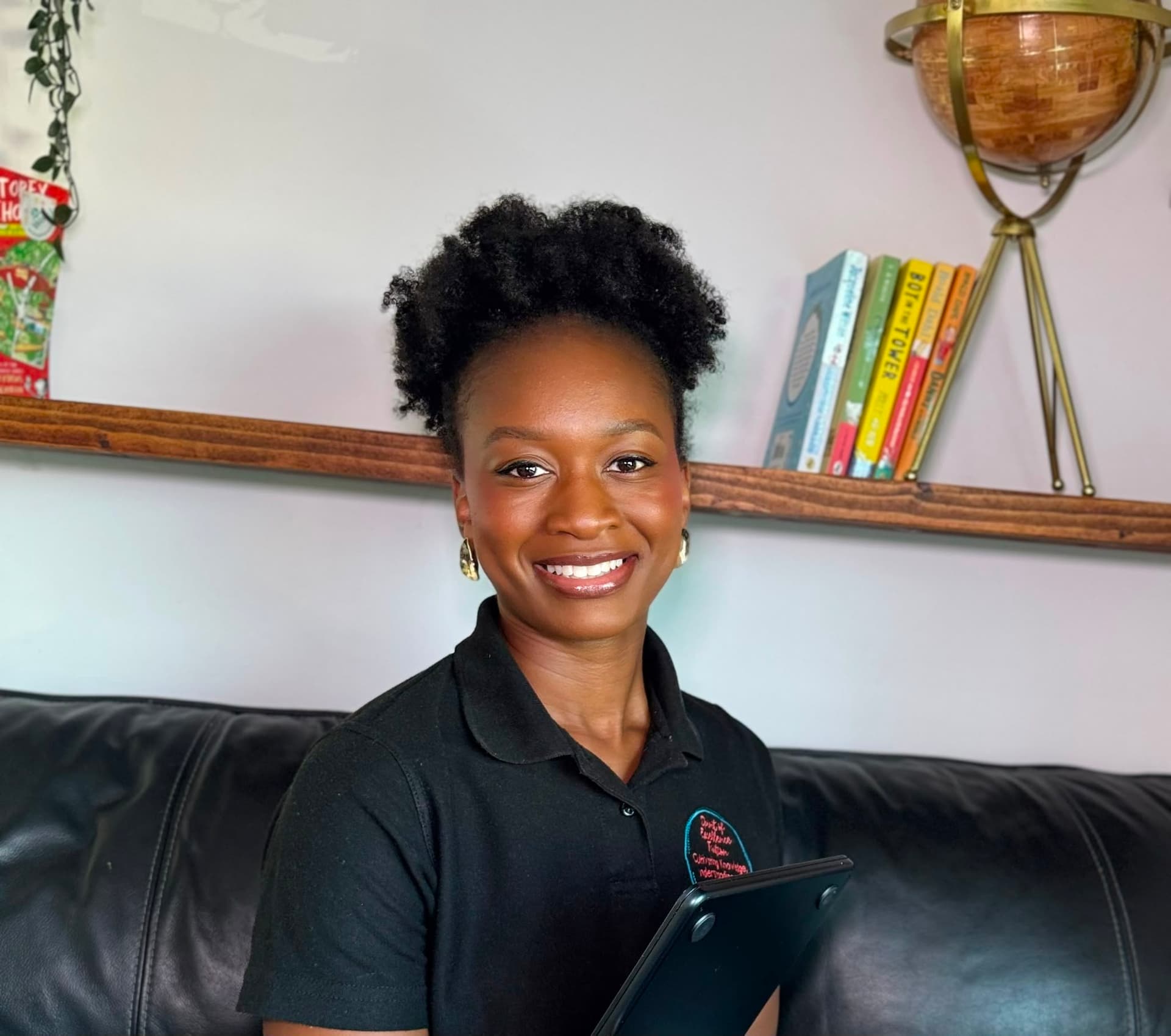 Ms Betty, ready to welcome your child to class